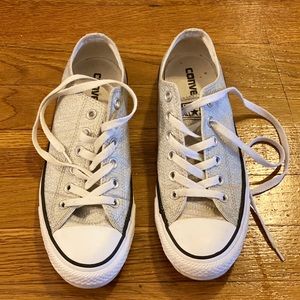 Silver Converse